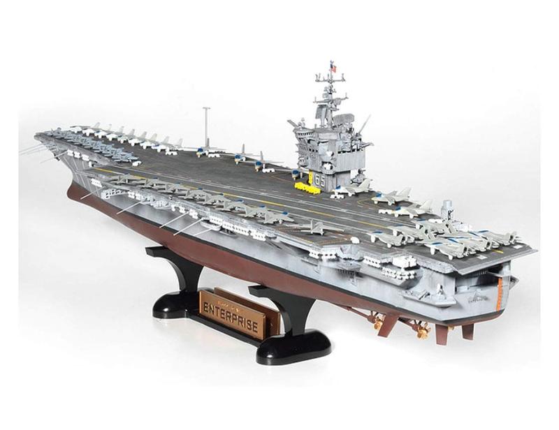 Academy Kit 1/600 Porta-Aviões USS Enterprise CVN-65 - Modelo